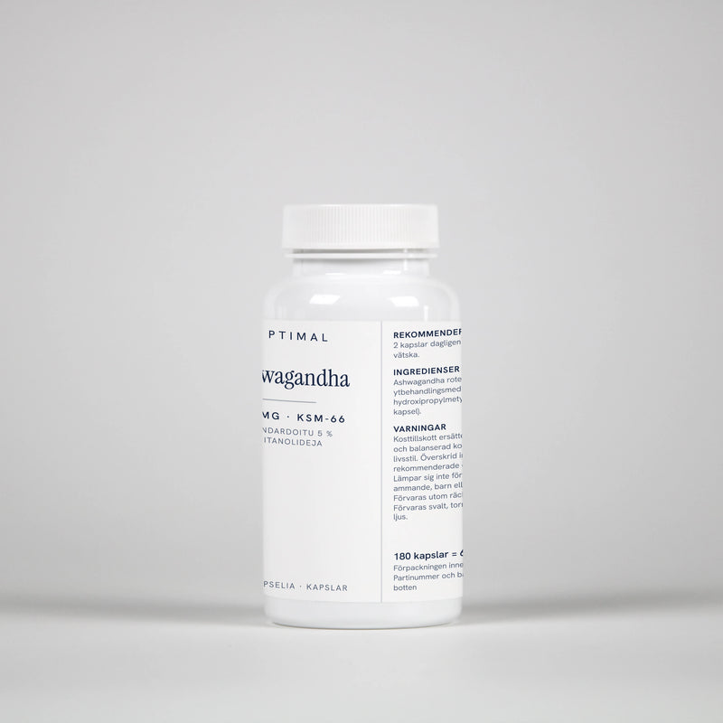 Ashwagandha – 180 kapselia