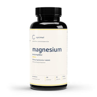 OPTIMAL magnesium 60 tablettia, etiketti edestä