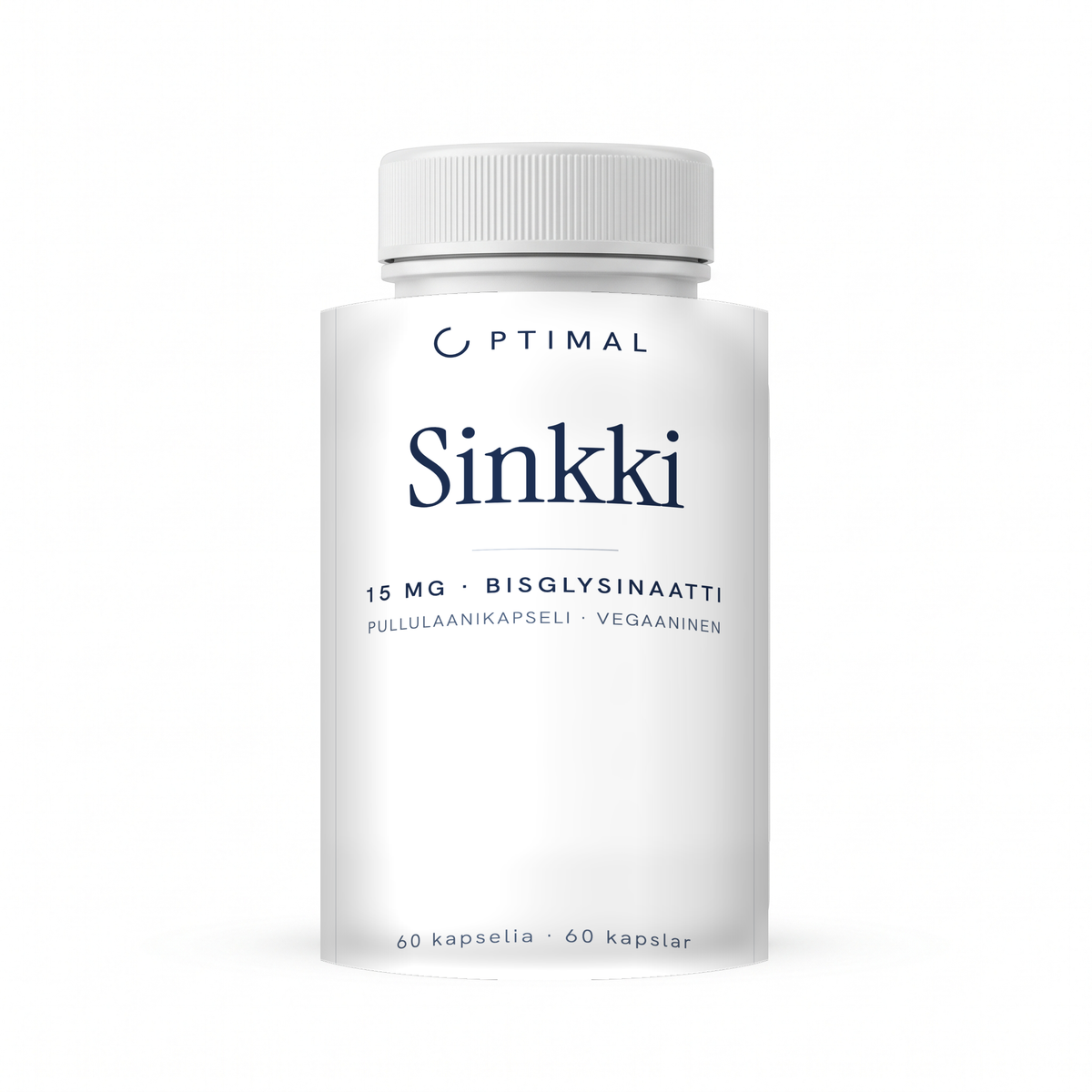 Optimal Sinkki bisglysinaatti, 60 kapselia