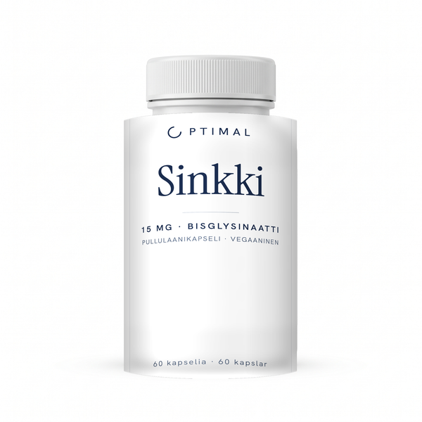 Sinkkibisglysinaatti – 60 kapselia
